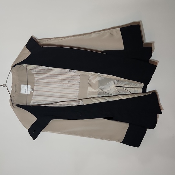 Croft&Barrow women's coat size L Black and Beige - Picture 5 of 7